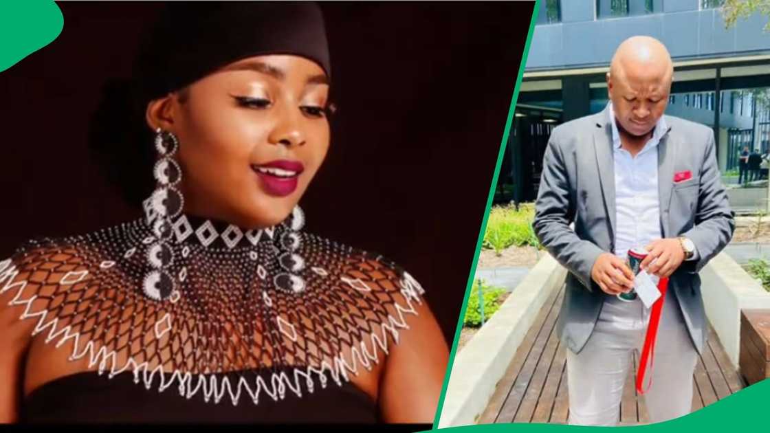 Lhuntuza Gwaza's throwback pictures go viral. Lhuntuza Gwaza's throwback pictures go viral.