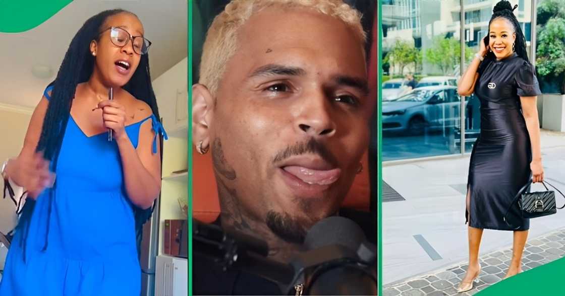 SA floored by lady singing Chris Brown's hit