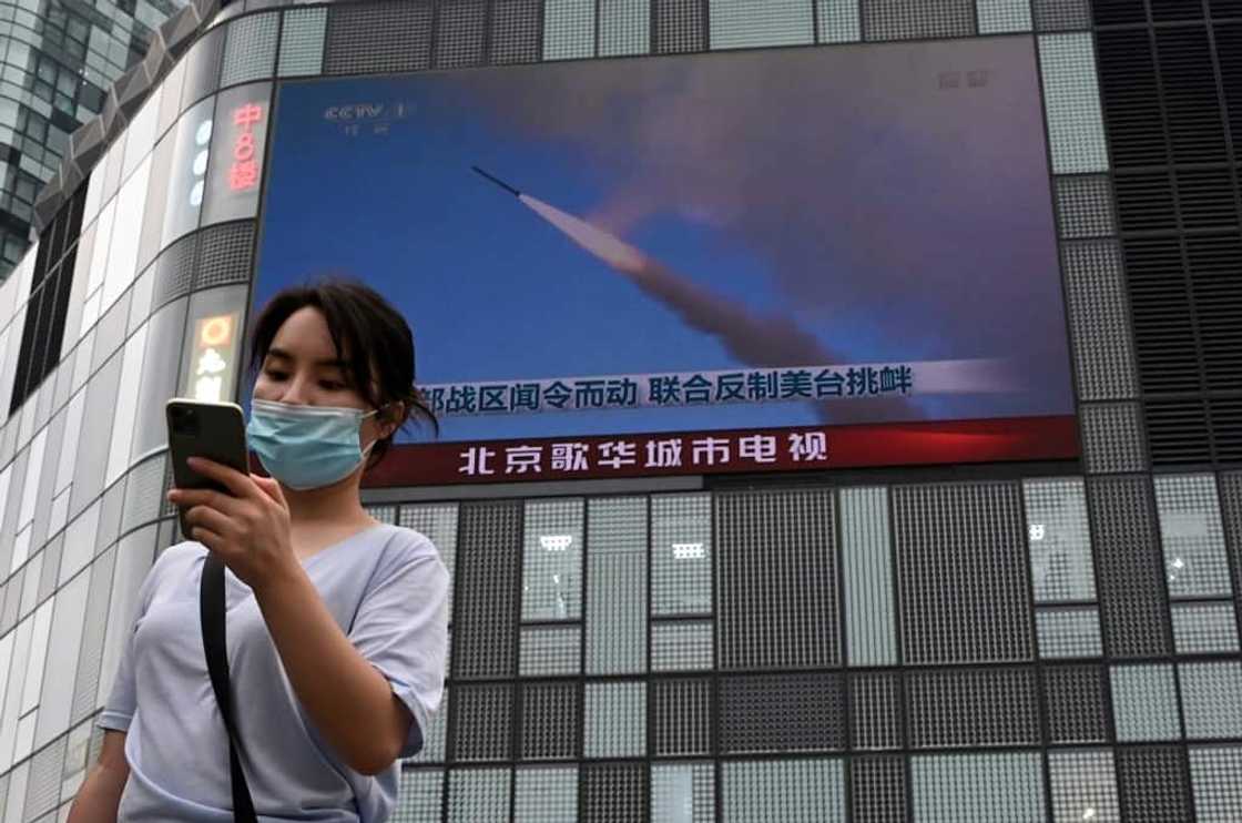 Beijing's drills triggered a wave of international outrage Beijing's drills triggered a wave of international outrage