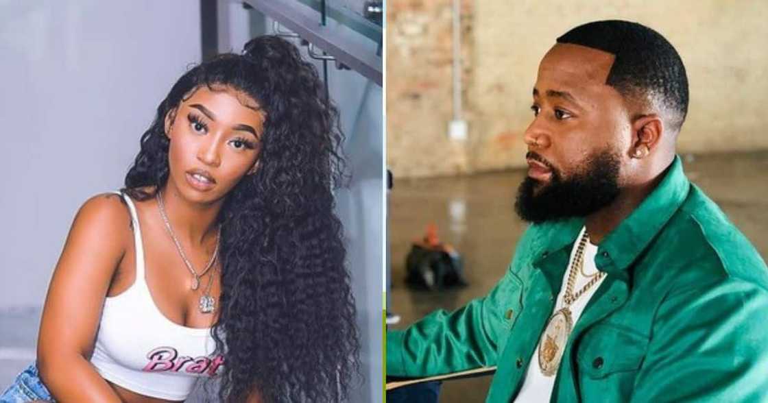 Kamo Mphela and Cassper Nyovest are allegedly dating Kamo Mphela and Cassper Nyovest are allegedly dating