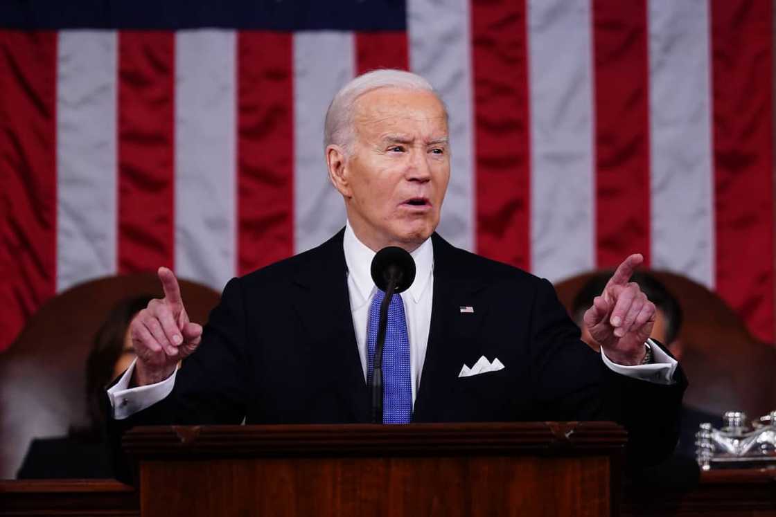 Joe Biden, during a State of the Union Joe Biden, during a State of the Union