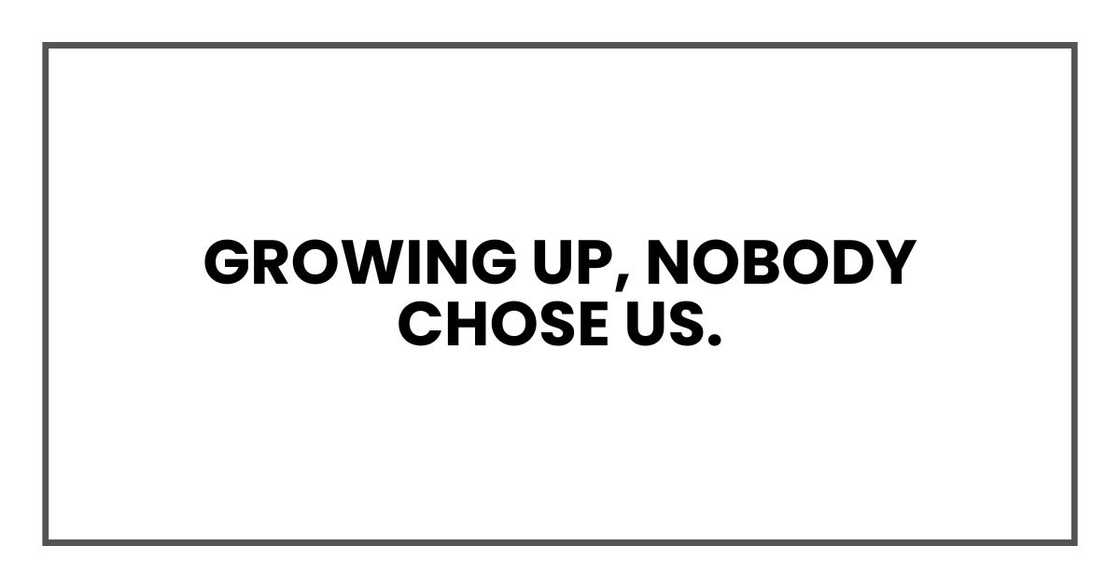GROWING UP GROWING UP