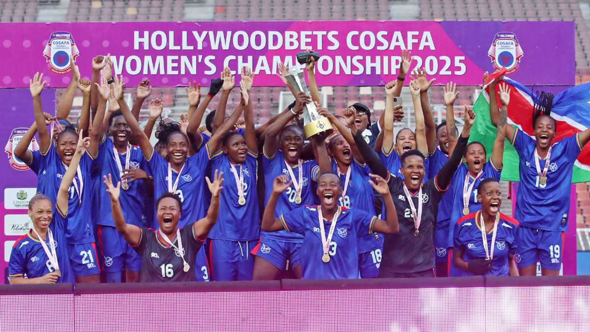 Namibia Stun Hosts South Africa Tobe Crowned COSAFA Champions