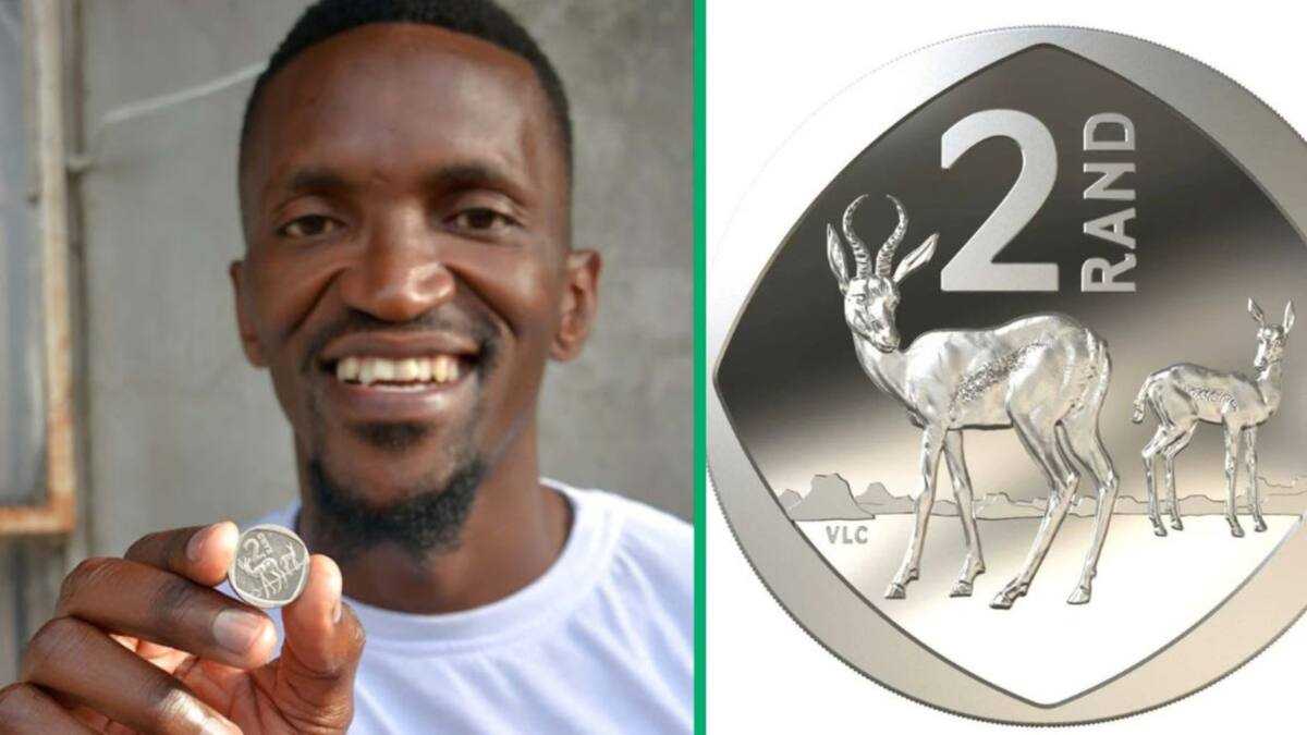 Coin Desiners New R2 Coin Designer From Cape Town Given Flowers for His Work: “We ...