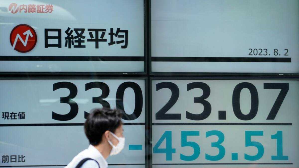 Asian markets fall on China property woes - Briefly.co.za