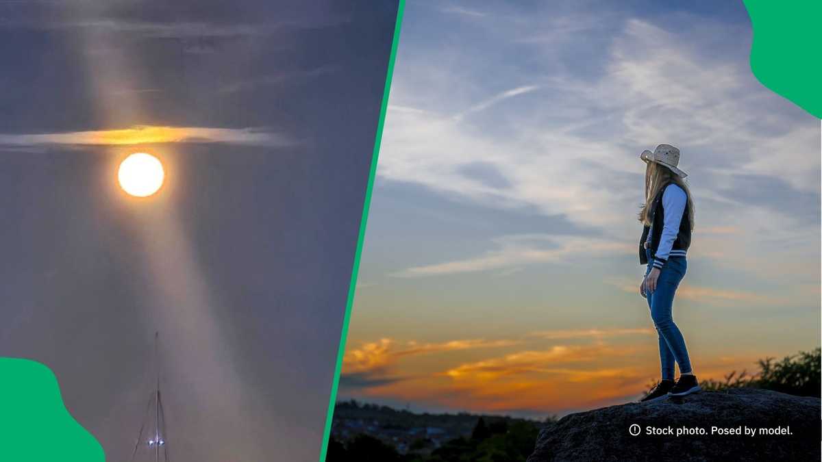 "Beautiful creation": Photographer shares photos of stunning full moon in Cape Town Waterfront