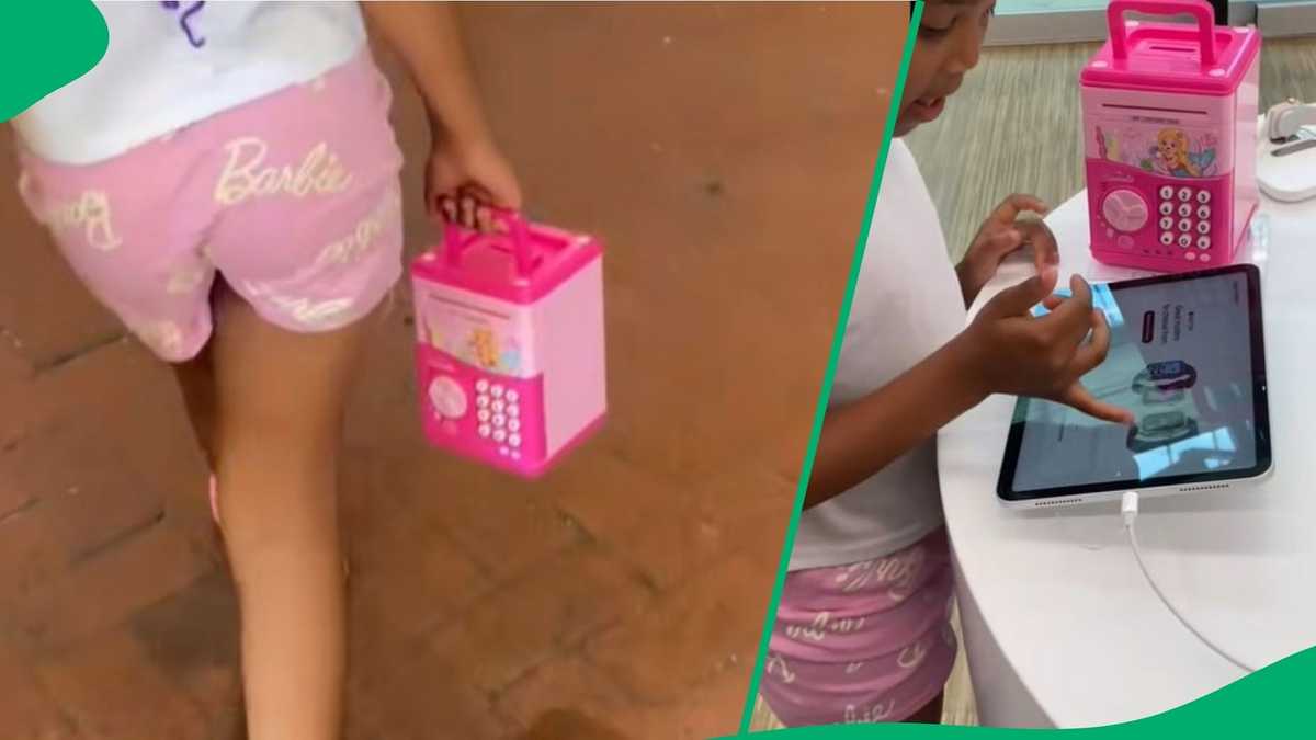 Girl spends 1 year saving for iPad in TikTok video, reward from her parents divided South Africa