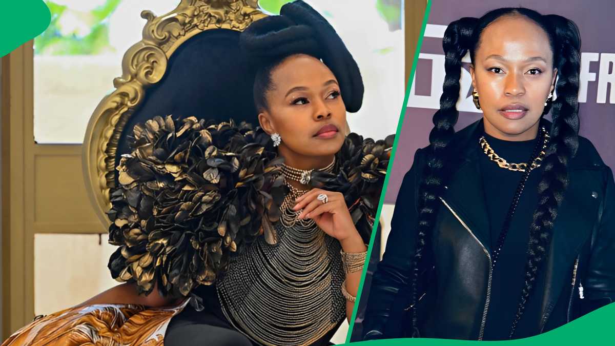 SA Reacts To A Photo Of Sindi Dlathu And Her Twin Sister The sa-reacts-to-a-photo-of-sindi-dlathu-and-her-twin-sister-the
