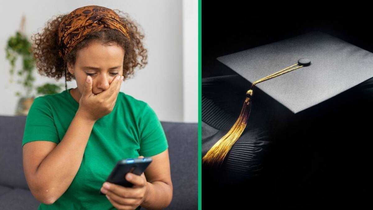 Short Graduation Disasters South African Graduation Ceremony Turns Emotional As Student Suddenly ...