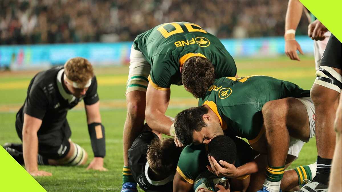 Springboks Pull Off Glorious Comeback to Beat New Zealand in Rugby ...