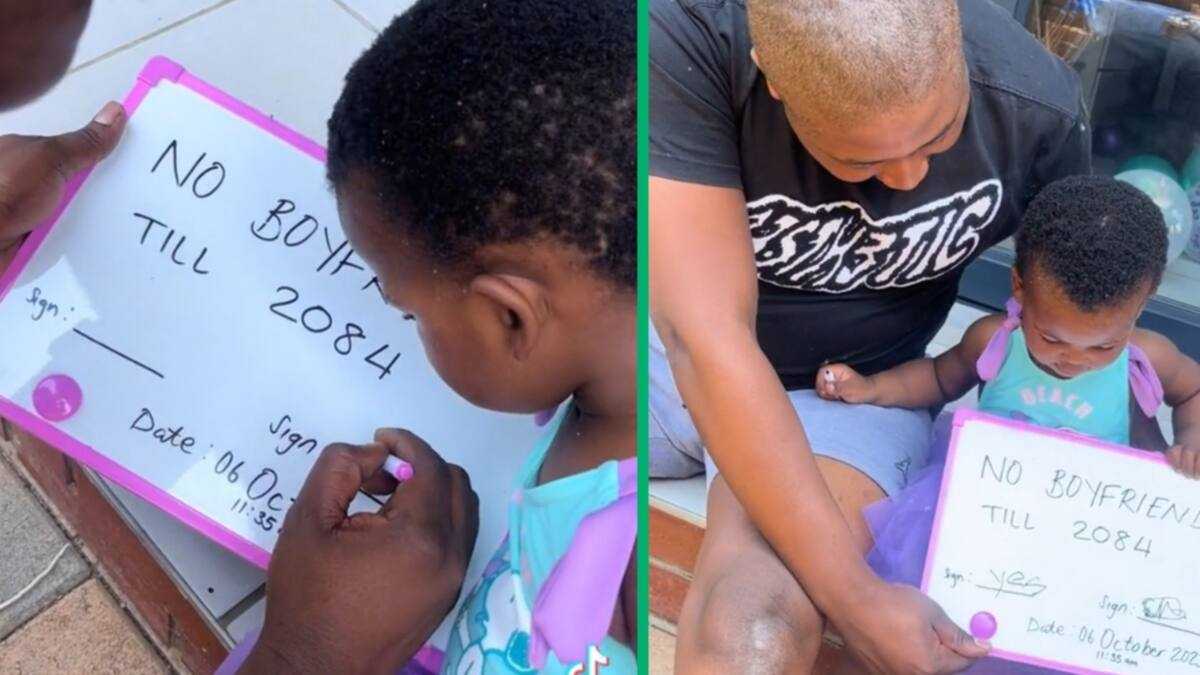 Protective Dad Makes Daughter Sign a Contract To Stay Single Till 2084