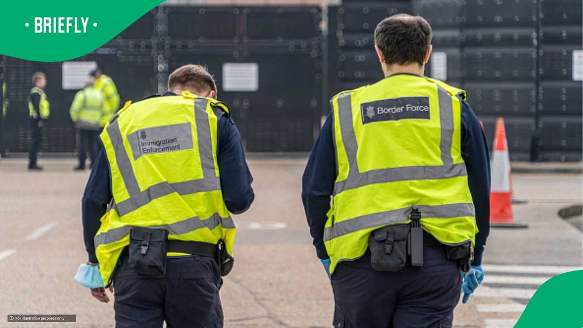 Nigerian Man with South African passport questioned by UK Immigration forgets birthday in Video