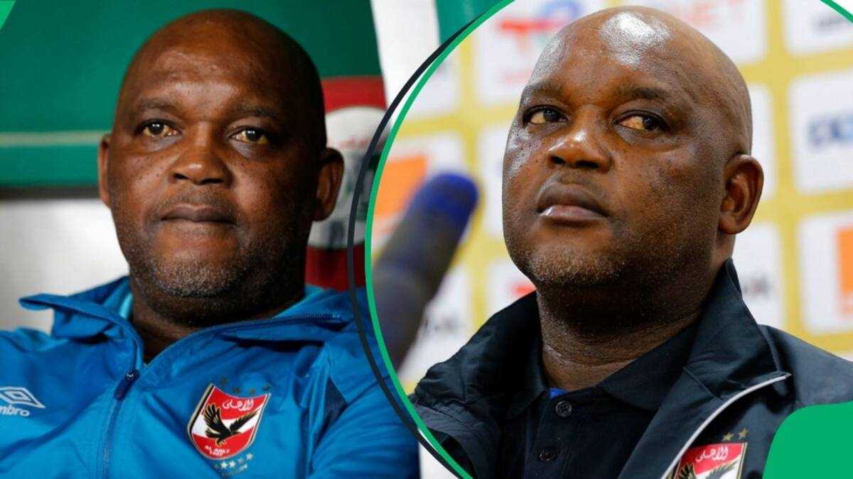 Stunning Former Mamelodi Sundowns Coach Pitso Mosimane Hails Rhulani Mokwena Following Mc Alger Super Cup Win, 'he Will Be Better Than Me' Scene Art Stunning Former Mamelodi Sundowns Coach Pitso Mosimane Hails Rhulani Mokwena Following Mc Alger Super Cup Win, 'he Will Be Better Than Me' Scene Art