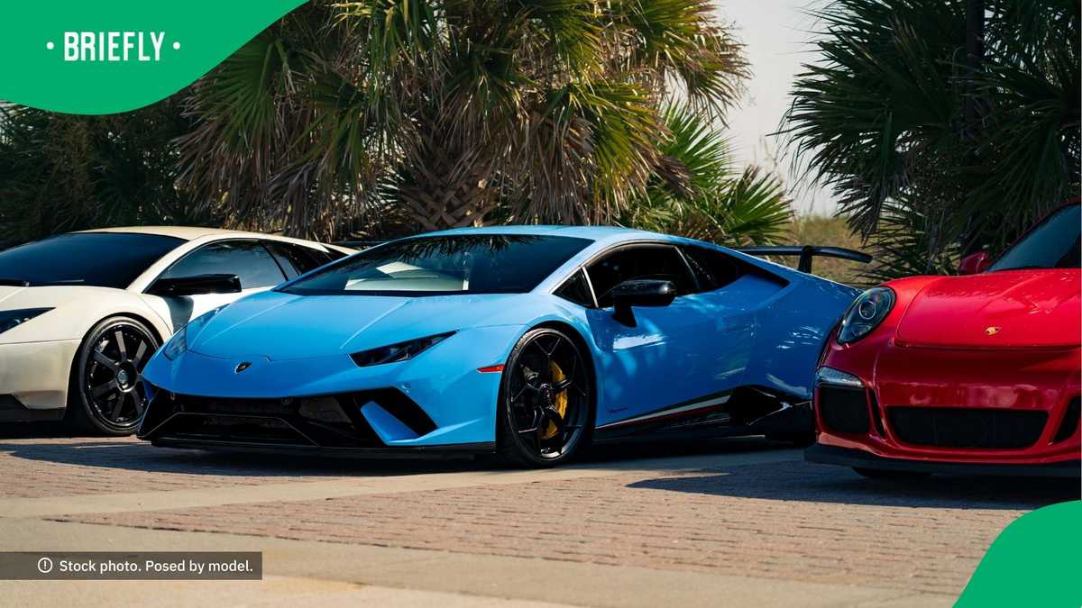 Man's showing Porsche crash sparks laughter with hilarious pronunciation of luxury car in TikTok video