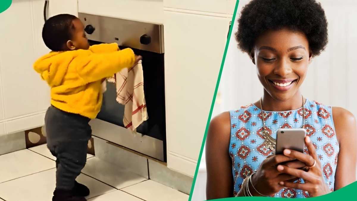 Video Captures Toddler Helping Mom in the Kitchen, Netizens Adore ...