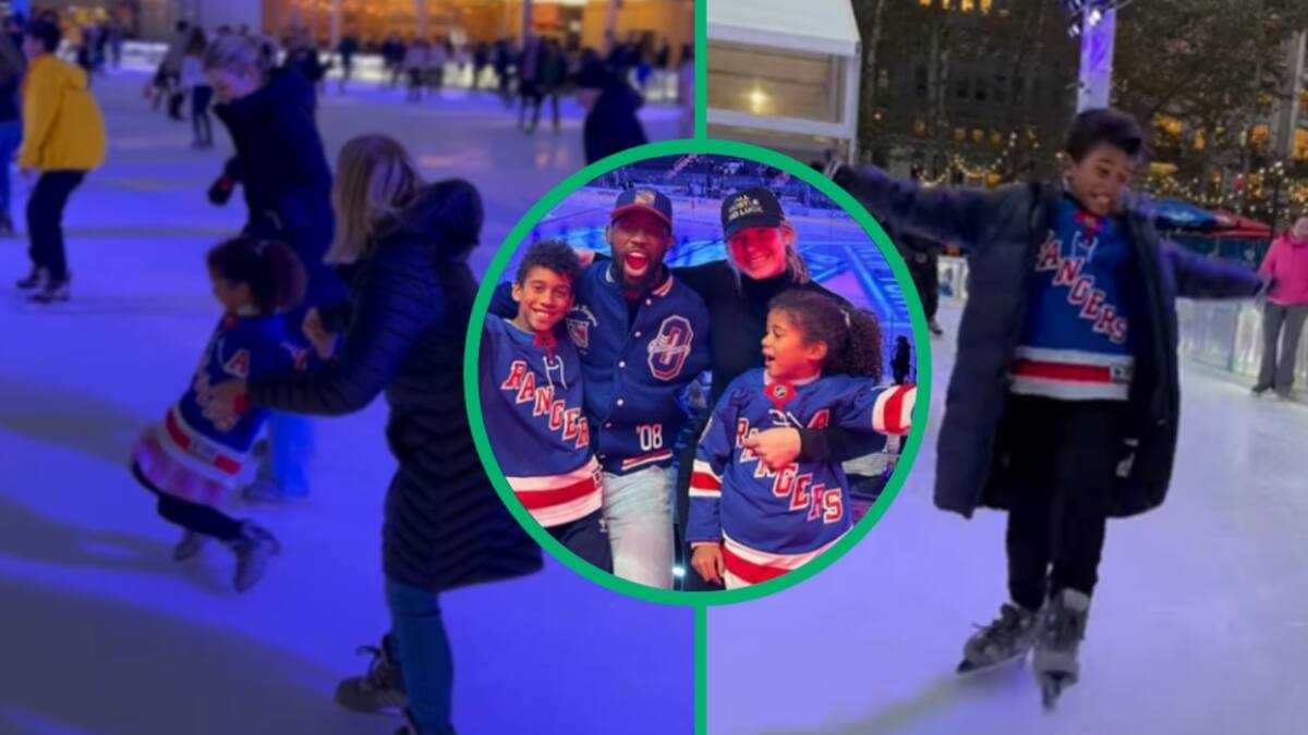 Springbok At Ropert Fam Springbok captain Siyal Kolisi & fam take on NYC: MBA game at Madison ...