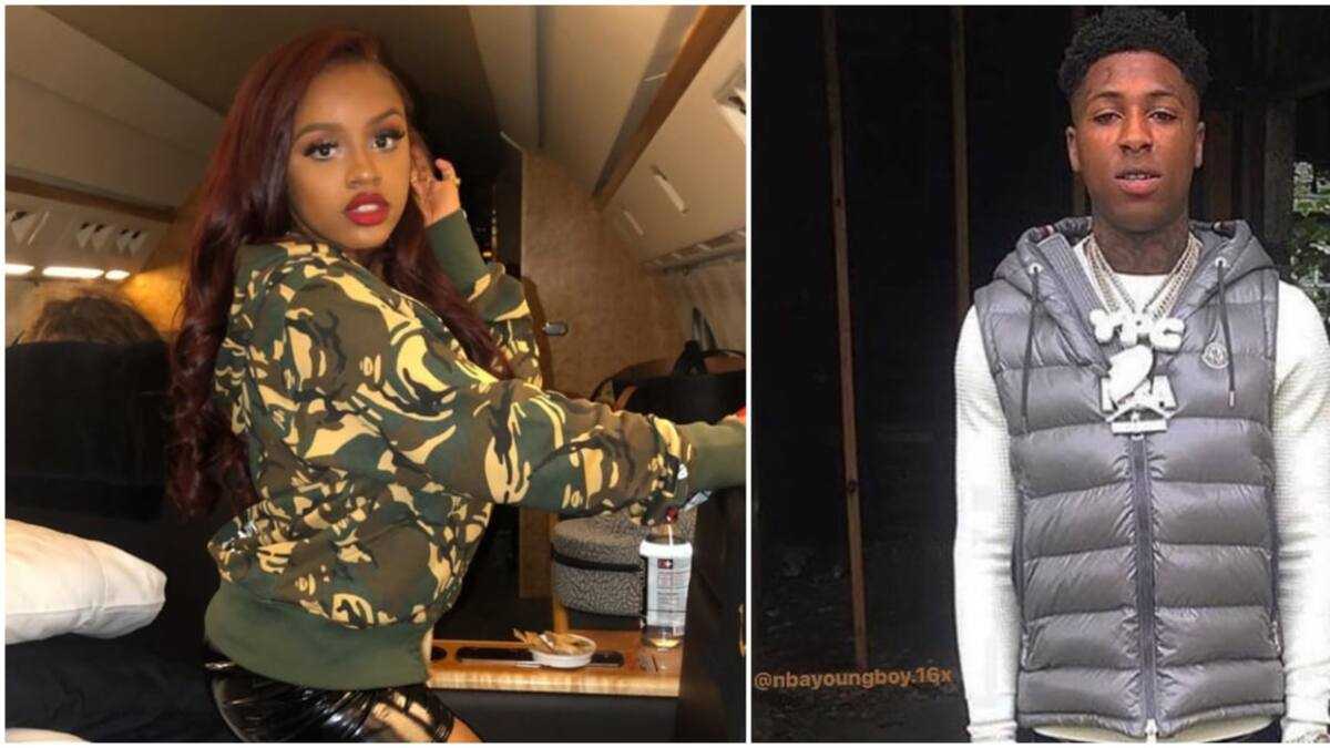 Floyd Mayweather's daughter Iyanna and rapper NBA YoungBoy welcome a ...