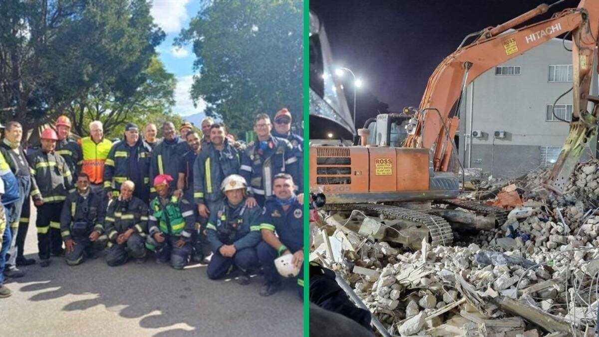 Miracle in George Building Collapse As Worker Survives 118 Hours ...