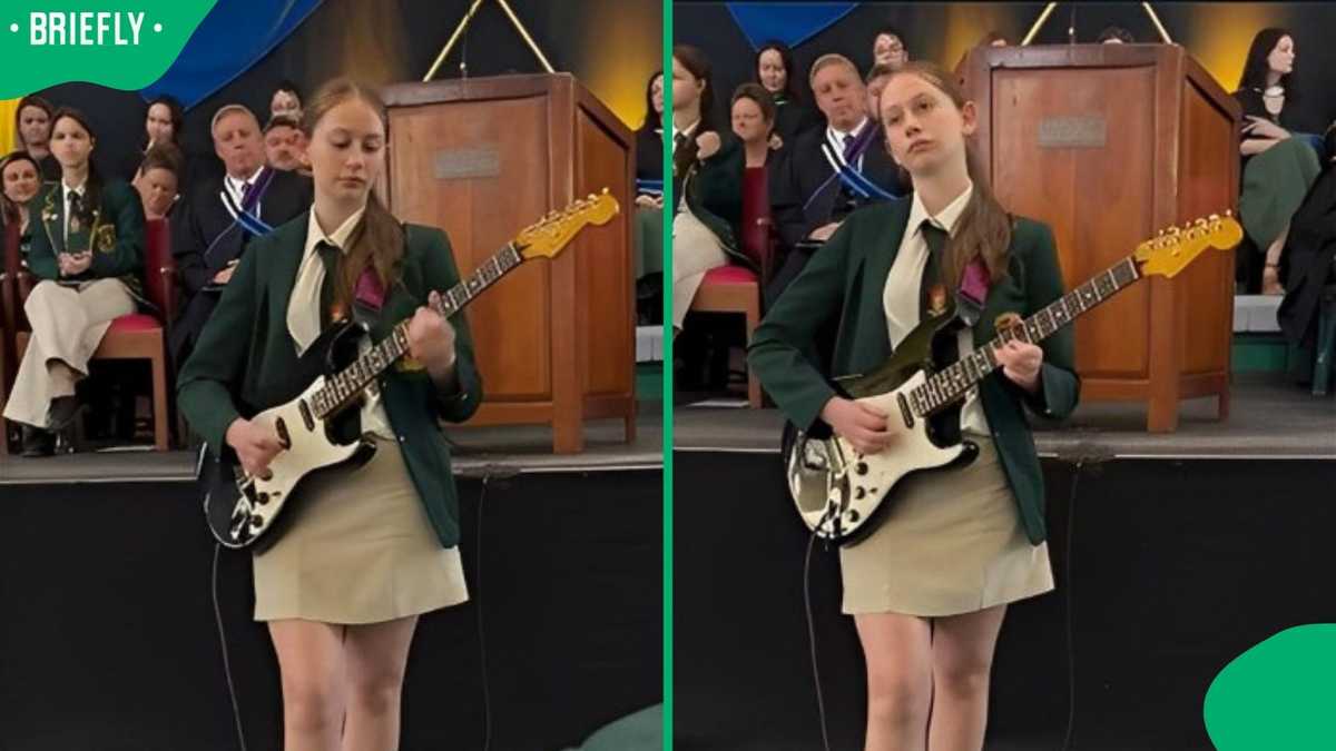 "Half my age and double the talent": South Africans marvel at learner's shredding guitar solo