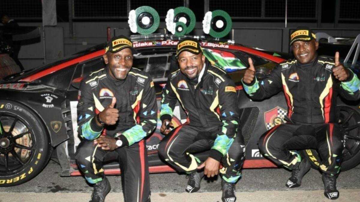 Black Man Racing SA Motorsport Fans React to History Making All Black Racing Team at ...