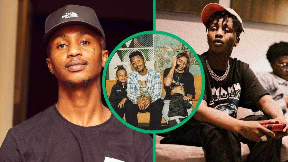 Emtee Father Emtee Shows Love to Estranged Wife Nicole and Their Children After Car ...