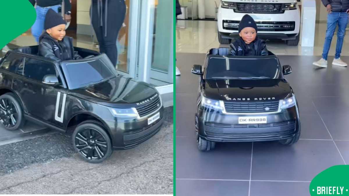 Mini Range Rover Toddler's R10k Mini Range Rover Melts Mzansi's Hearts - Briefly.co.za