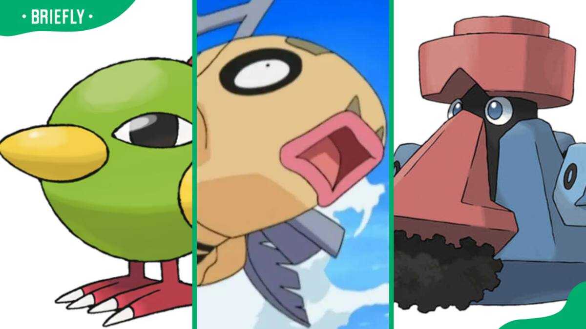 Top 11 ugliest Pokémon ranked: not your typical cuties - Briefly.co.za