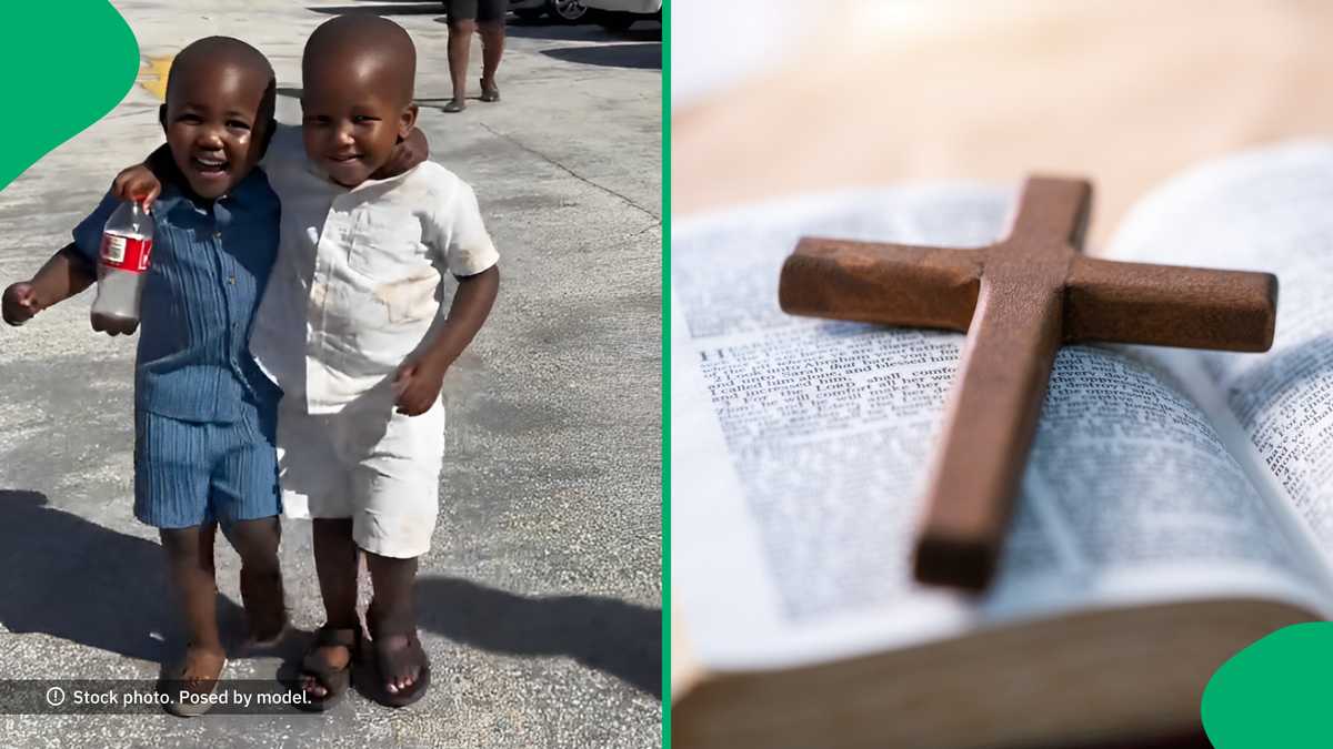 This Is God Adorable Toddlers Deliver Church Sermon Inside KFC this-is-god-adorable-toddlers-deliver-church-sermon-inside-kfc