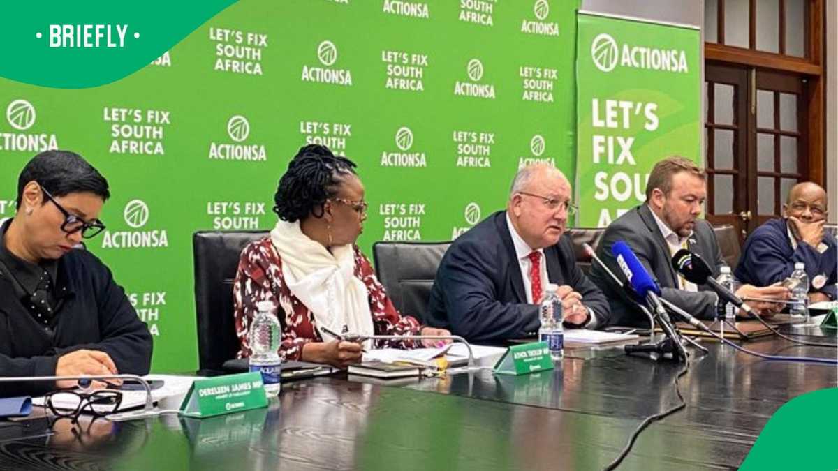 ActionSA reviews GNU's performance during the first year, gives coalition government 4 F's