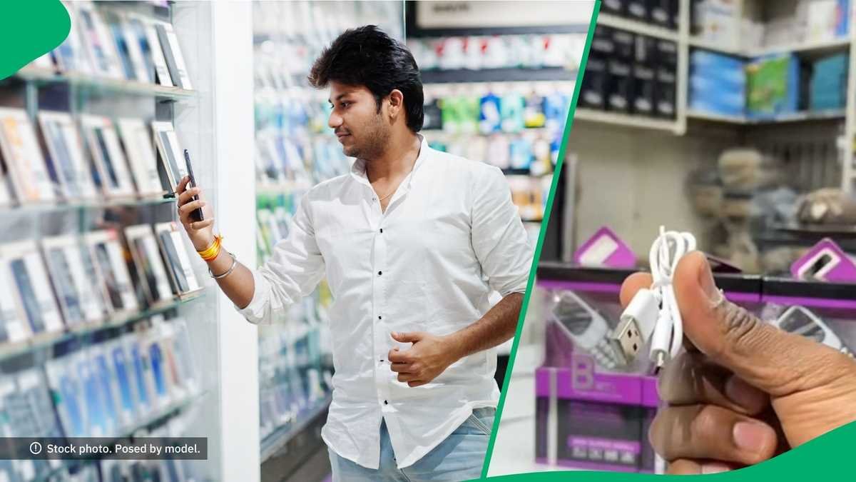 Mini phone for just over R100 amuses South Africa in TikTok video