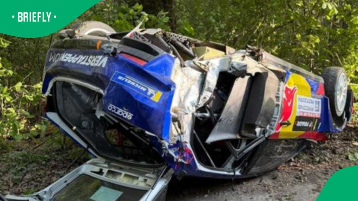 Chaos in Belgium as Jos Verstappen’s rally run ends in sudden drama