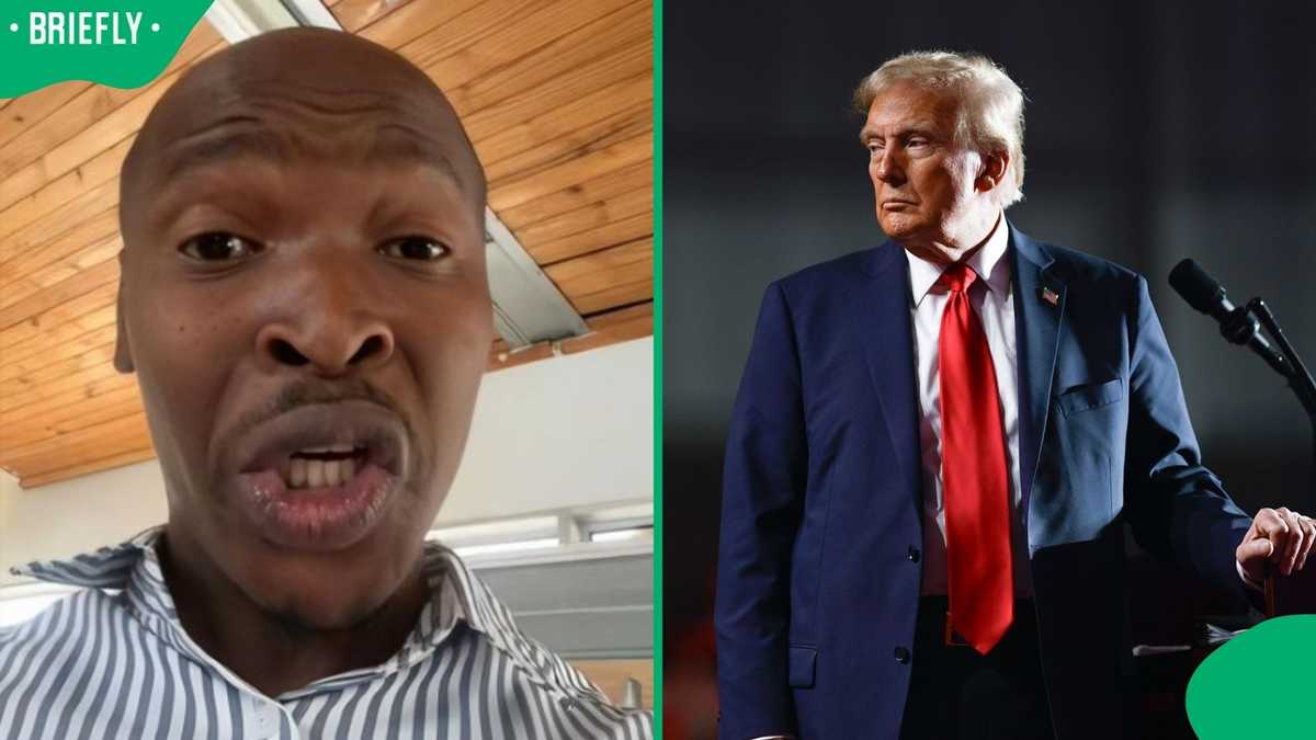 "They're scaring the dogs": Man imitates Donald Trump snubbing South Africa for 2026 G20