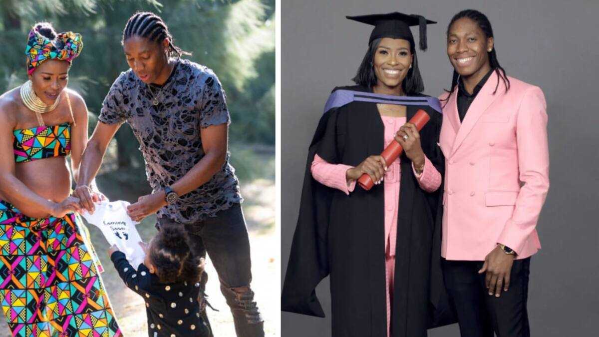 Meet Caster Semenya's Wife, Violet Raseboya, and Their 2 Beautiful ...
