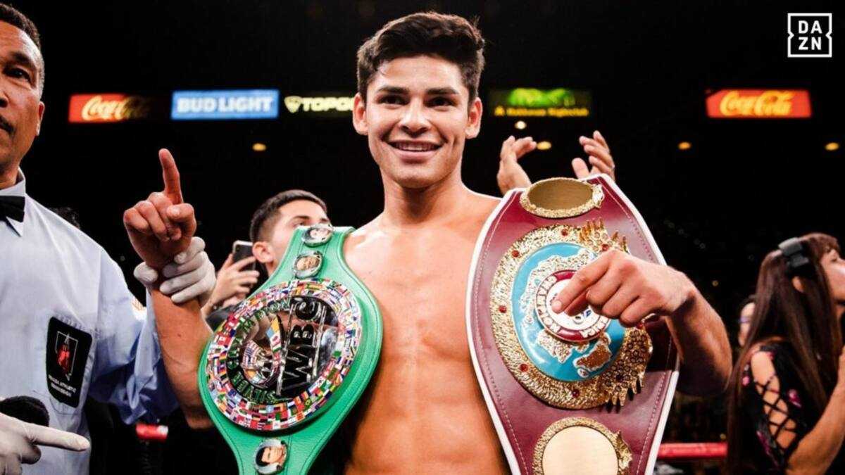Ryan Garcia's net worth, age, children, spouse, height, weight, record
