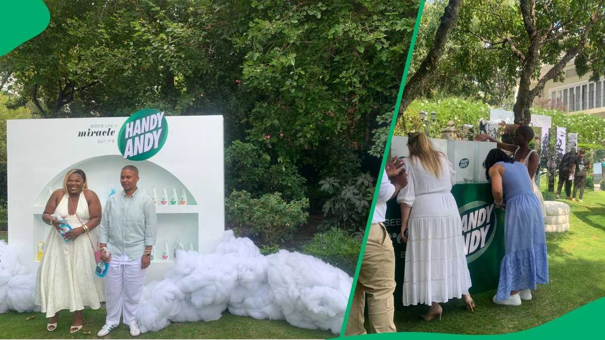 South African influencers share weird ways they use Handy Andy at launch of new miracle cleanser