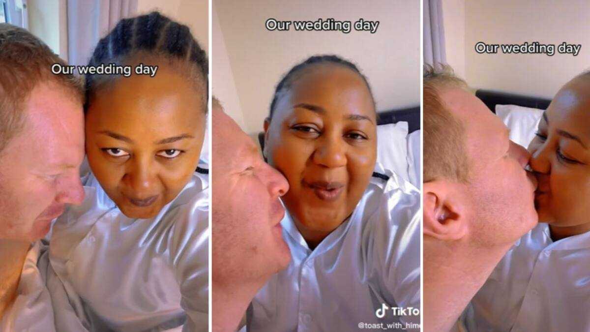 South African Lady Celebrates Wedding Day With Her Foreign Bae, Mzansi ...