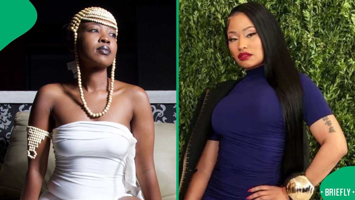 Ntsiki Mazwai accuses Nicki Minaj of copying her album cover: "I will never forget"
