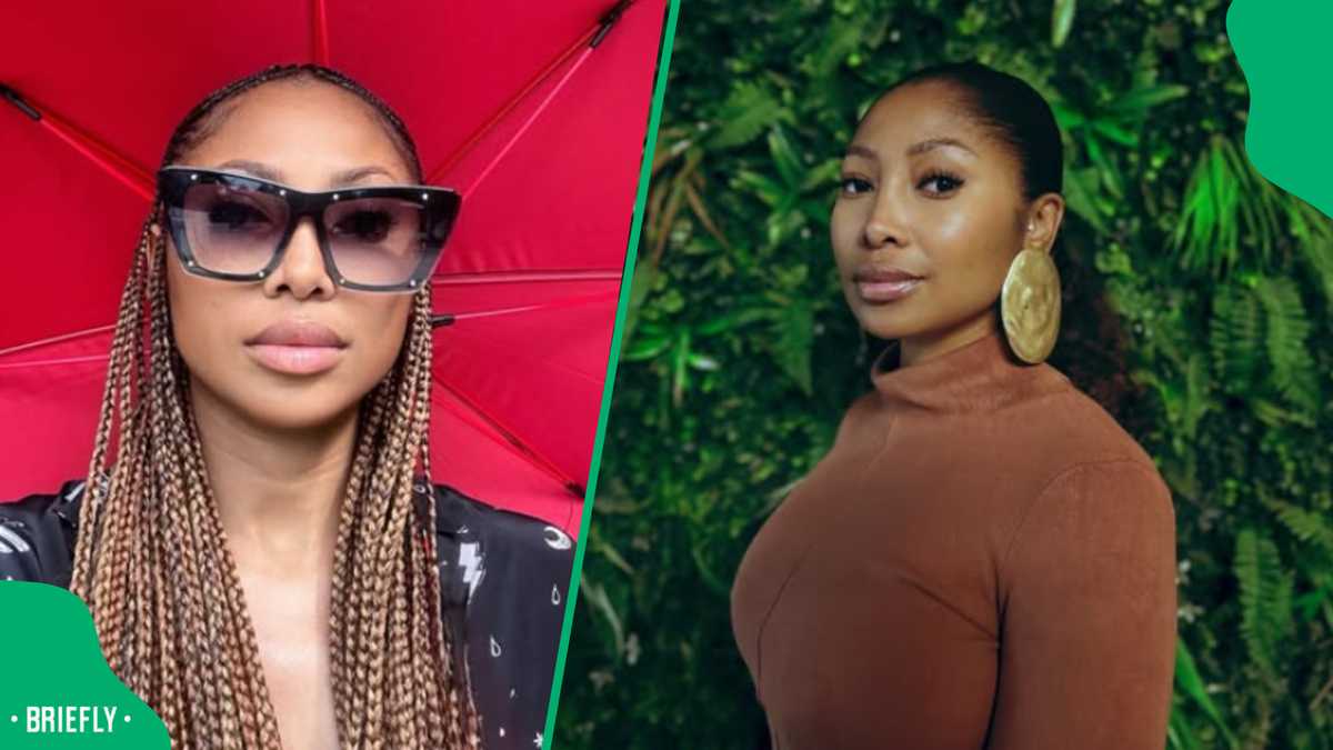 Enhle Mbali Mlotshwa slays on vacation amid ongoing divorce saga, SA reacts: "She is gorgeous"