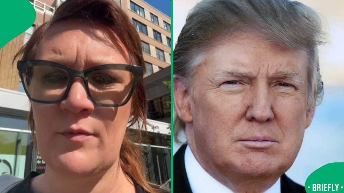 A creator reacted to a family asking if they could visit South Africa after applying for US refugee status