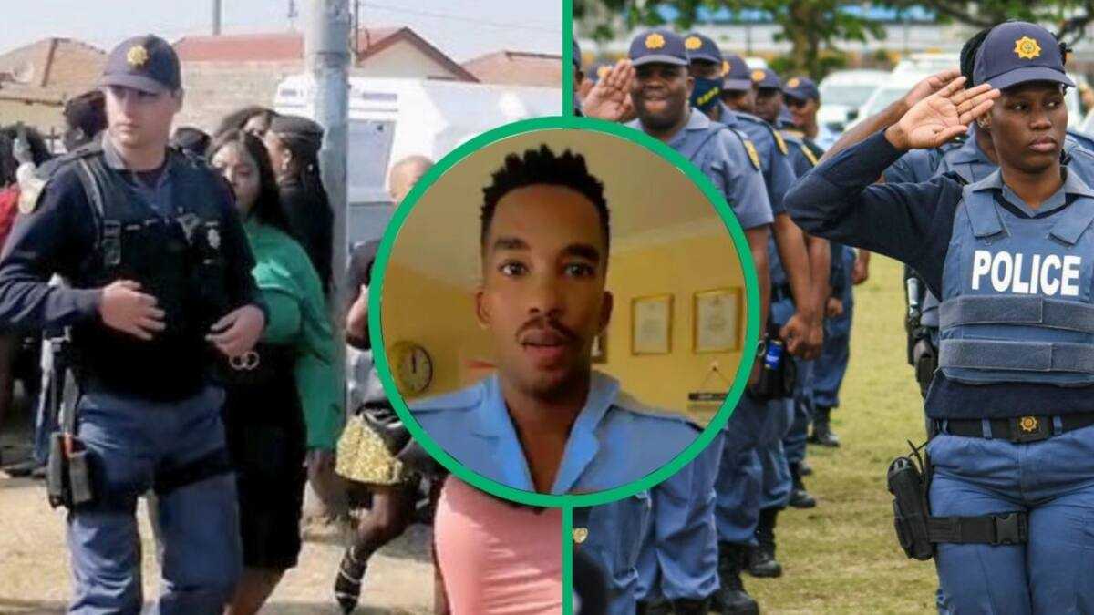 4 SAPS Officers Went Viral in TikTok Videos That Had SA Entertained and Women Salivating - Briefly.co.za