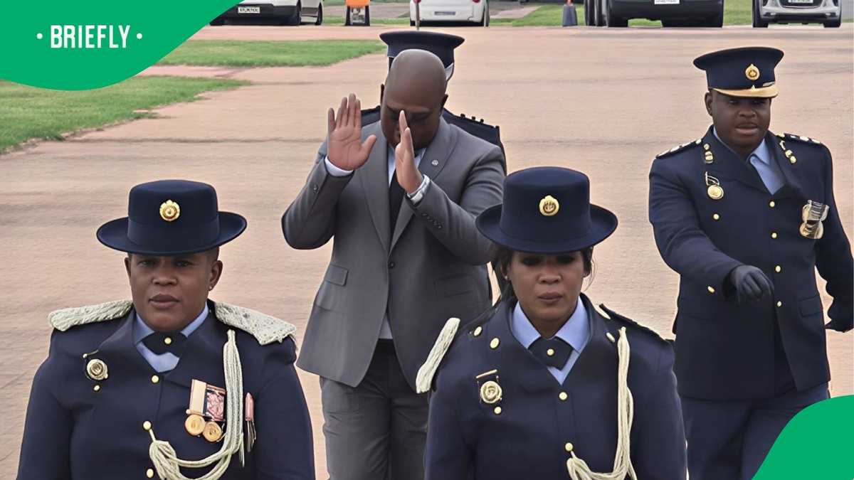 South Africa cracks up over SAPS 's Messy SOPA march in TikTok video