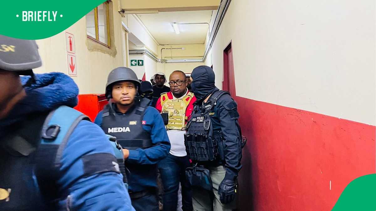 Jhb Safety and Security MMC Raids Building in CBD After DJ Warras' Killing: SA Reacts