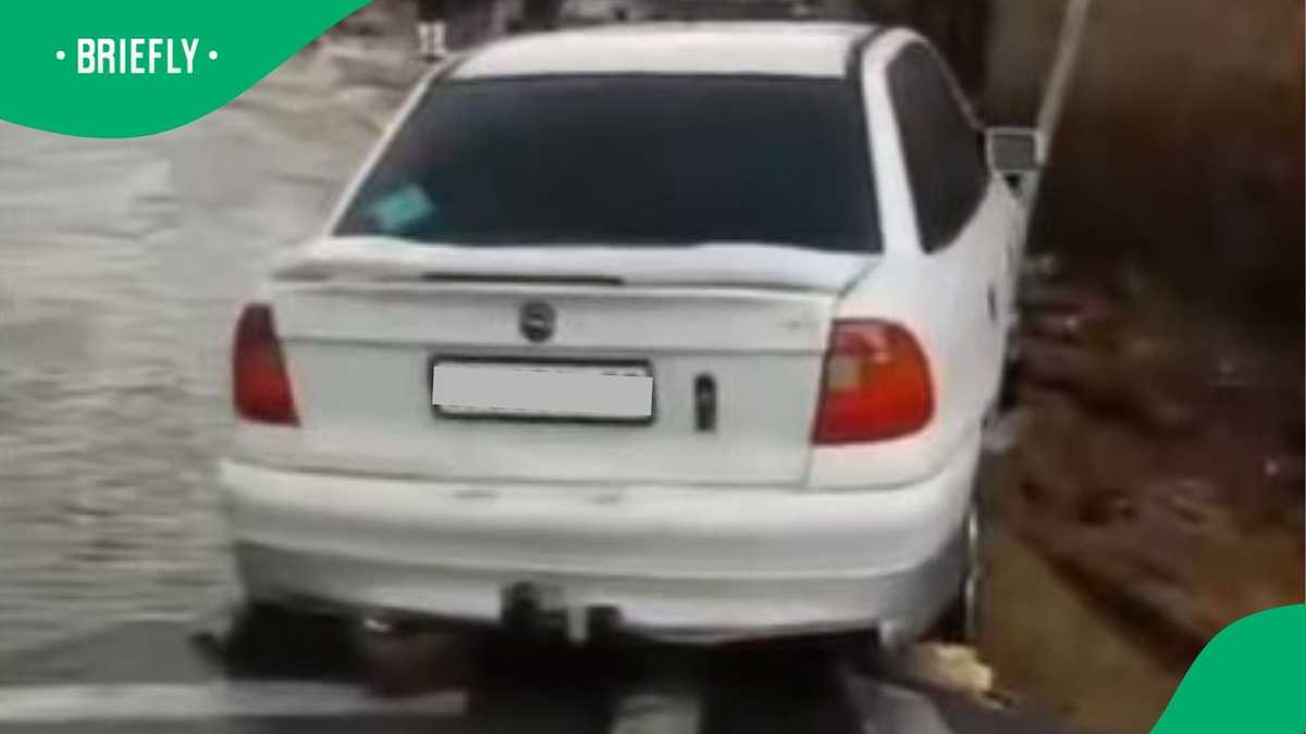 Man blames ANC after speedhump moves due to flooding,TikTok video cracks up South Africa