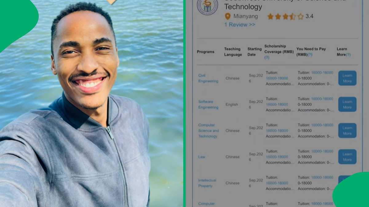 "You don't need an agent": Botswana gent shares how to get a fully funded scholarship in China