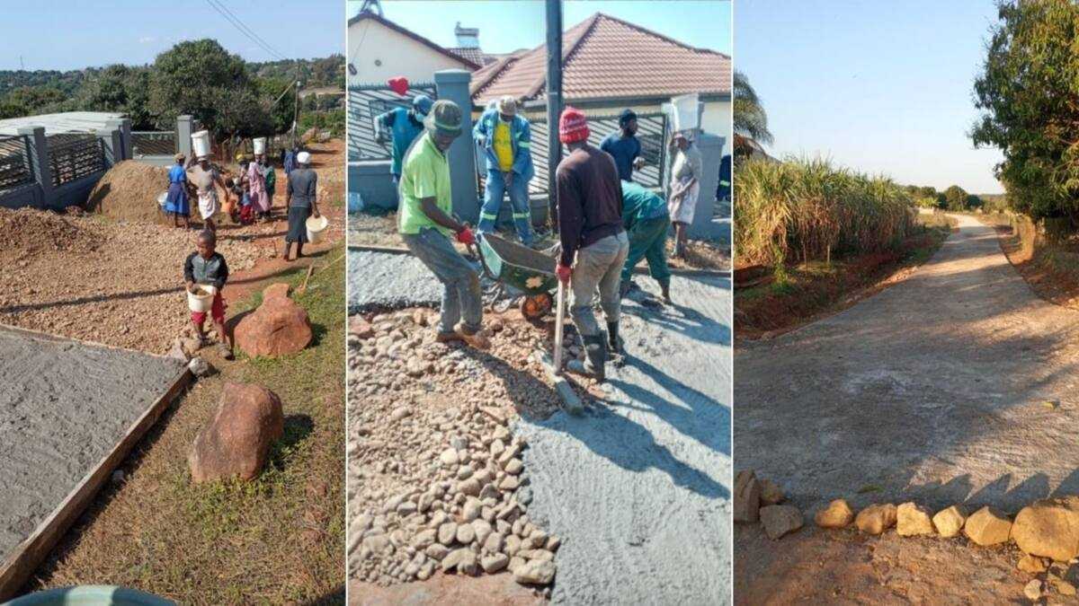Community Road Problem Community Unites to Fix Street Paving After Waiting on Government for ...