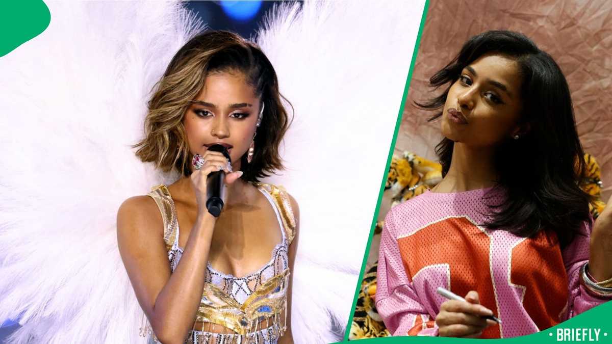 Spectacular Tyla Is Having So Much Fun At The Grammys In A Sparkly Flapper Dress From 2013 Moment Collection Spectacular Tyla Is Having So Much Fun At The Grammys In A Sparkly Flapper Dress From 2013 Moment Collection