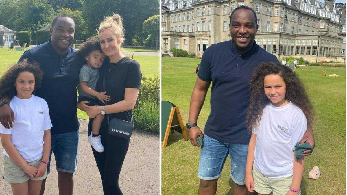 Benni McCarthy Shares Cool Images Spending Time with Family in the UK