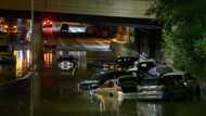 Heroic bus driver drives through powerful flash floods, video of insane act goes viral
