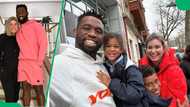 Siya Kolisi's kids return to SA after 8 weeks in London, SA divided because they resumed schooling