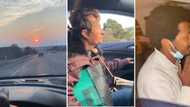 BI Phakathi helps hitchhiker and changes her life, she'd been walking for 5 days: "I'll always remember you"